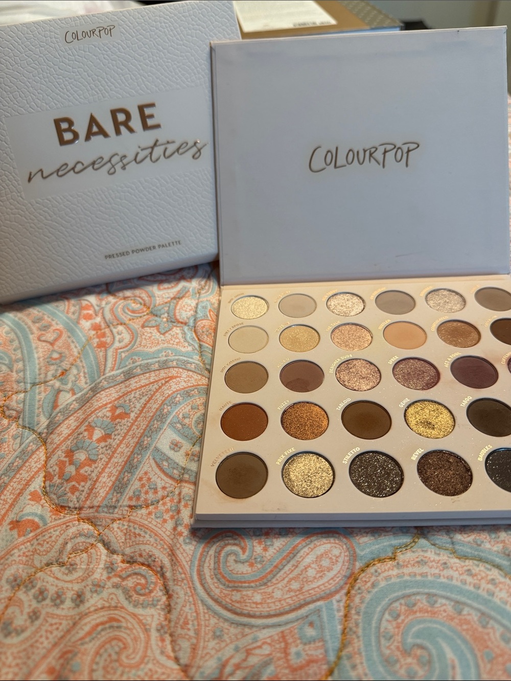 ColourPop Bare Necessities Eyeshadow Palette